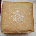 Bean Leatherette Cushion Home Round Upholstered Leatherette Cushion Supplier